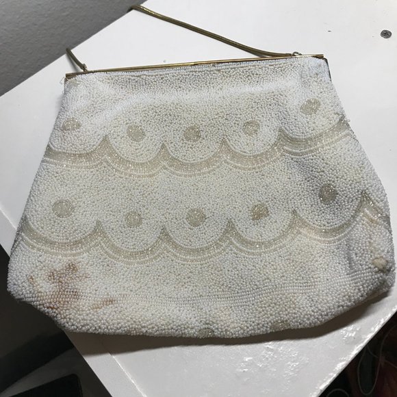 Vintage Michel Swiss Beaded Evening Bag Clutch - Picture 3 of 12